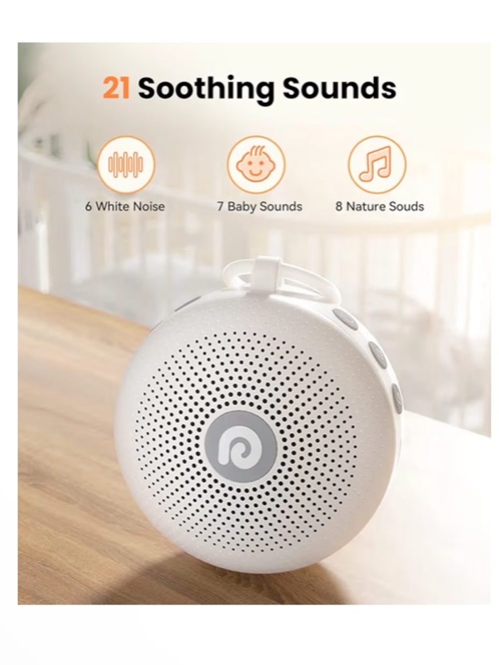 Dreamegg Portable Noise Machine for Baby or Adult NWT - Picture 5 of 8